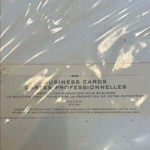 Gartner Studios Business Cards